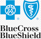 A blue cross and shield logo.